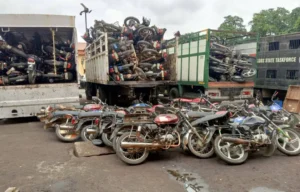 Lagos impounds 668 Okada in one week as mob attacks government officials
