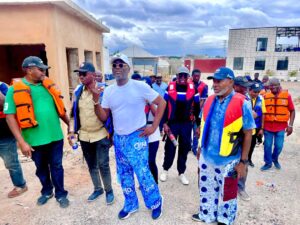 Lagos state govt seals illegal reclamation sites in Lekki, arrests five suspects 