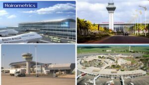 Top 10 African countries with the largest number of airports and airfields 