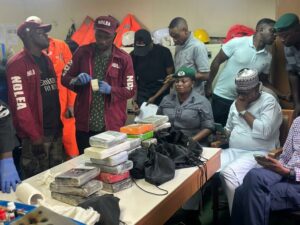 Nigeria Customs seizes 25.5kg of cocaine on Brazilian ship at Apapa port 