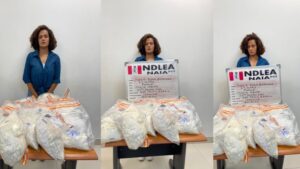 NDLEA arrests Brazilian woman with heroin worth N3 billion at Abuja airport 