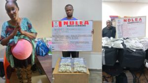 NDLEA arrests Milan-bound passenger for ingesting 82 wraps of cocaine at Kano airport 