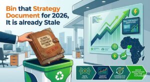 Bin that strategy document for 2026, it is already stale