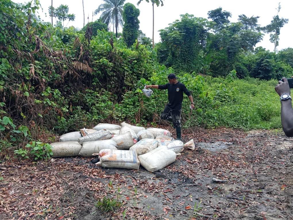 Nigerian Navy intercepts 63,290 litres of suspected illegally refined diesel in Rivers