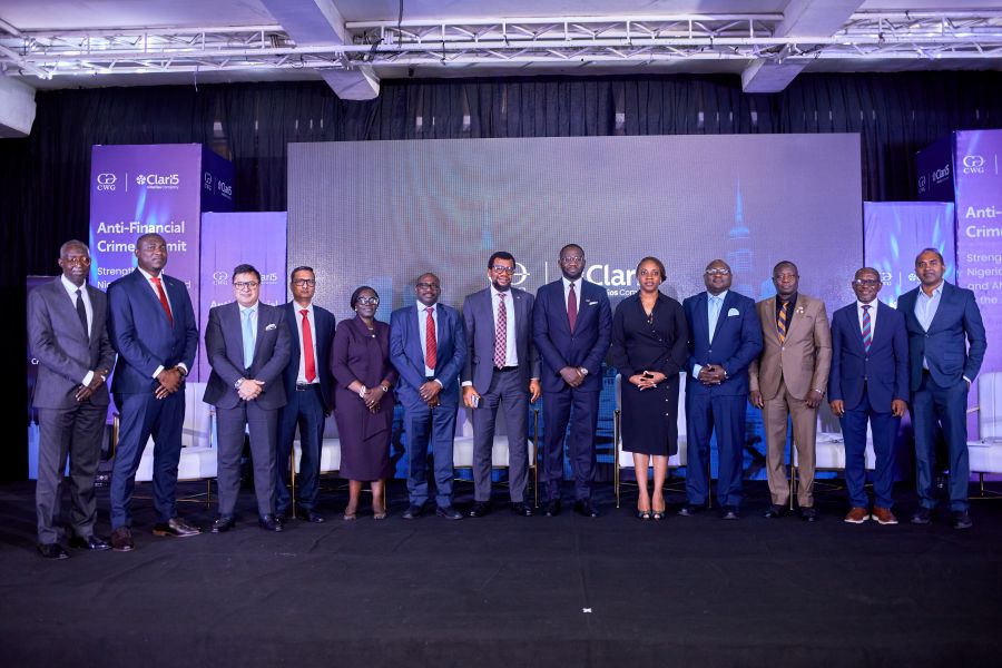 Anti-financial crime summit by CWG Plc and Clari5 brings together Nigeria’s banking executives and regulators