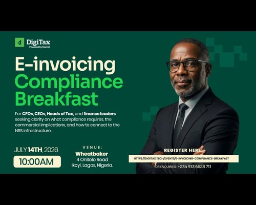 DigiTax Convenes Business Leaders for E-Invoicing Compliance Breakfast in Lagos