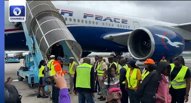 Final batch of Nigerians evacuated from South Africa arrives in Lagos