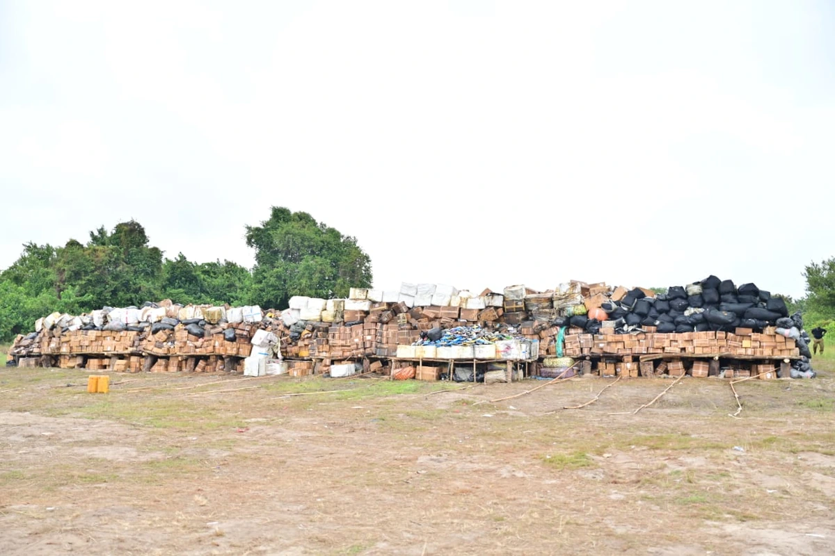 NDLEA destroys 330 tonnes of illicit drugs worth N301 billion in Lagos