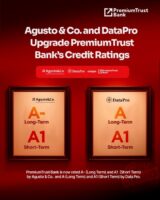PremiumTrust Bank receives Dual Credit Rating Upgrades from Agusto & Co. and DataPro.