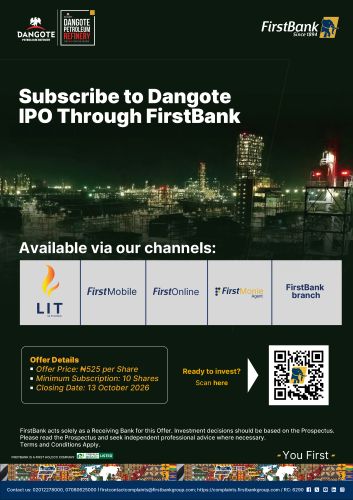 Dangote IPO firstbank
