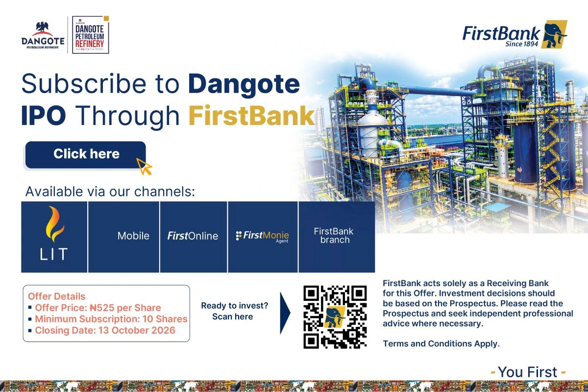 FirstBank ouvre à ses clients l'accès aux titres historiques du Nigerian Exchange