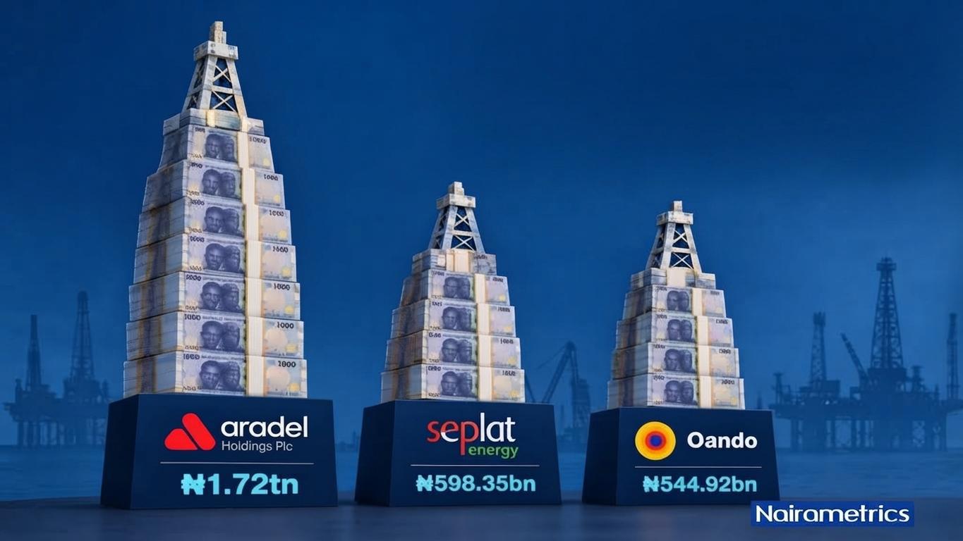 Aradel, Seplat et Oando accumulent 2 860 milliards de nairas pour leur croissance