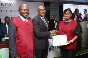 NGX inducts 103 dealing clerks, reinforces market integrity
