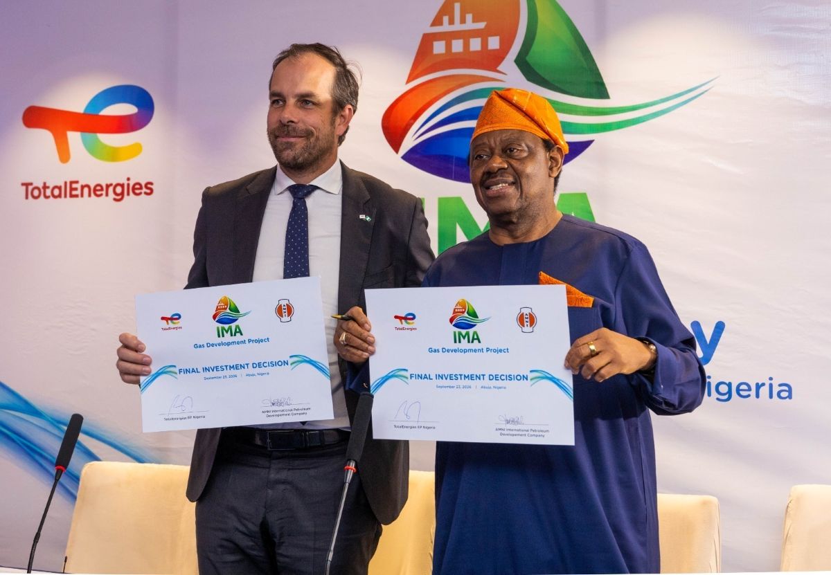 TotalEnergies launches the Ima Gas Development to Supply Nigeria LNG liquefaction plant