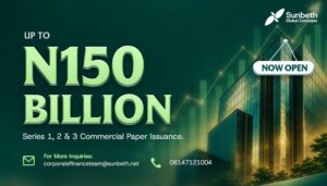 Sunbeth global concepts announces ₦150 billion commercial paper issuance to support 2026/27 cocoa season procurement