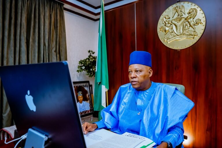 Shettima at NEC Meeting
