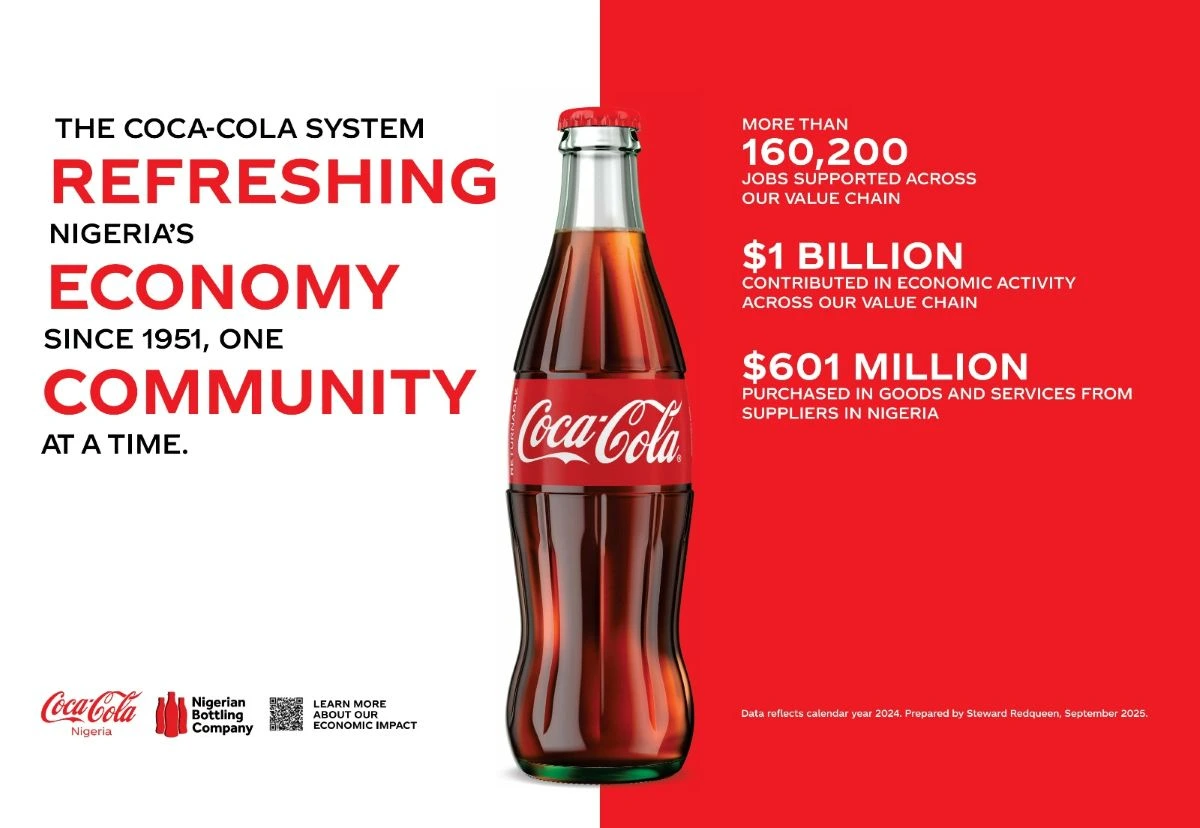 Coca-Cola injecte un milliard de dollars dans l'économie nigériane en un an